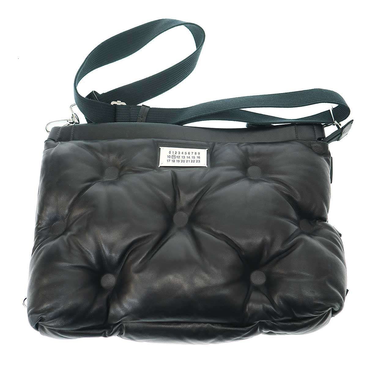 Maison Margiela11 メゾン マルジェラ Glam Slam グラムスラム レザーショルダーバッグ S55WA0061 P4480 T8013 ブラック