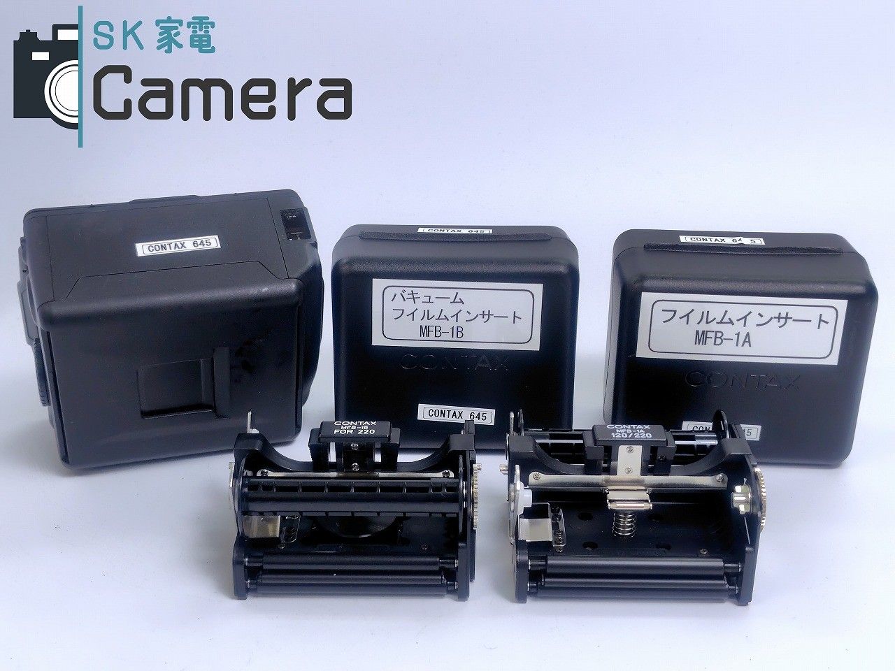 CONTAX フィルムバックホルダー MFB-1⁄フィルムインサートMFB-1A