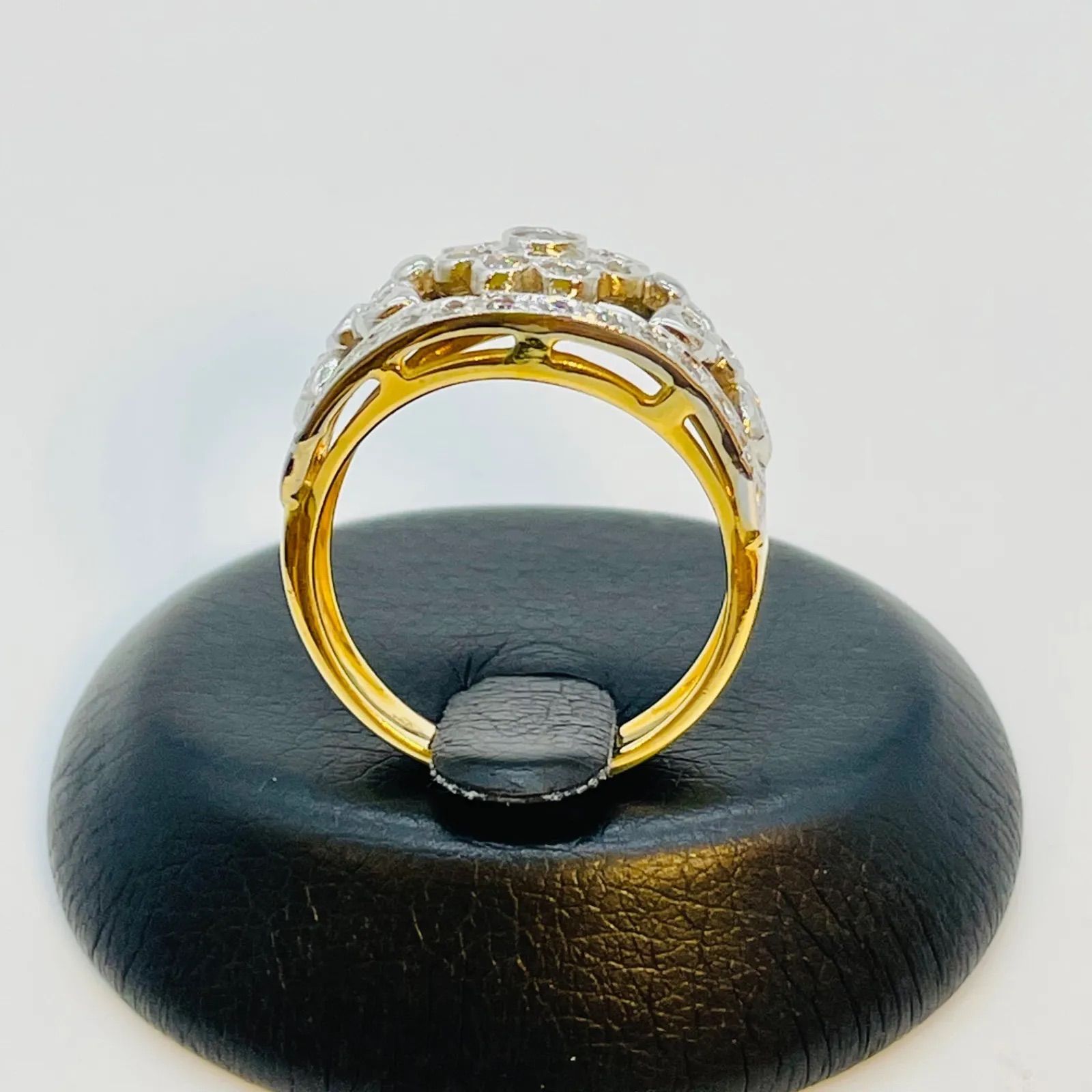 Roberto Coin Colored Medallions Black Jade Ring Size 6.5