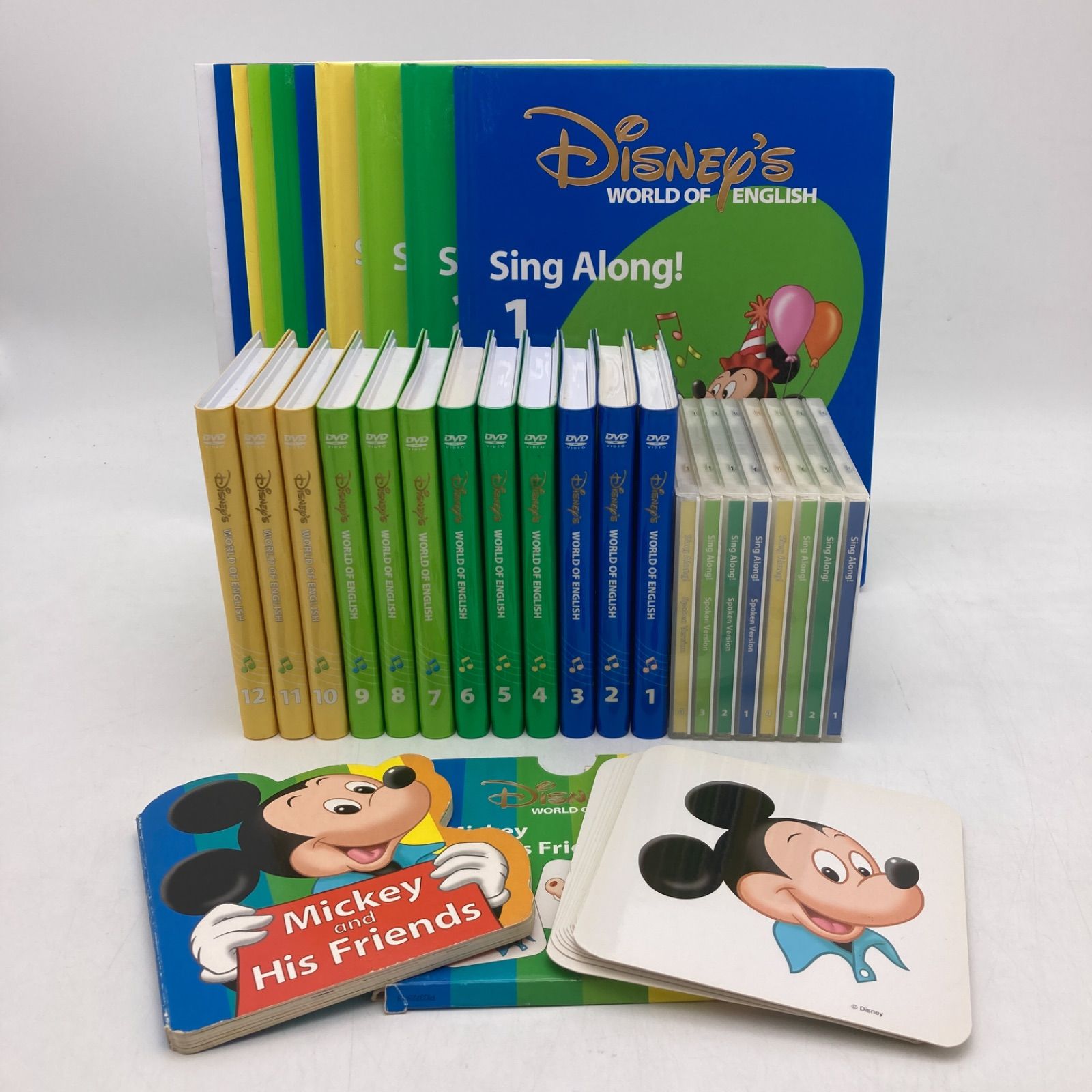ディズニー 英語システム DVD12枚 CD6枚 ディズニー 英語システム DVD12枚 CD6枚