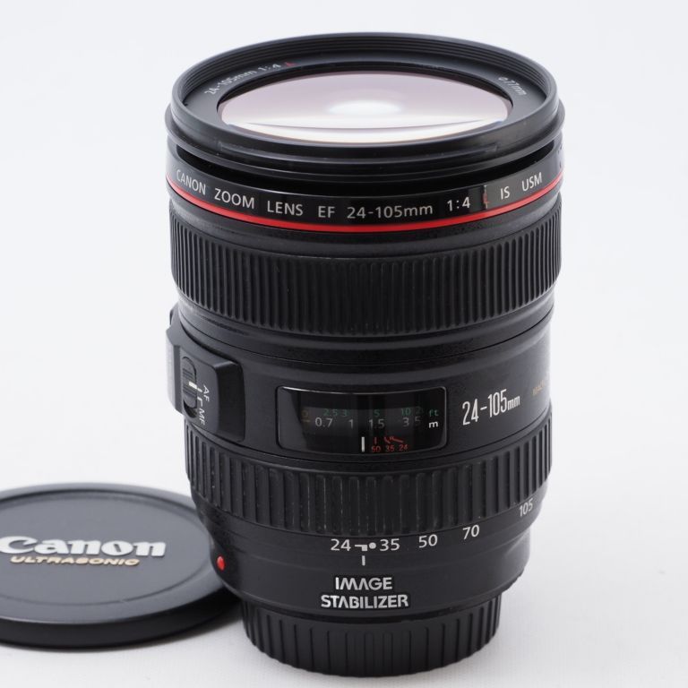 Canon キヤノン 標準ズームレンズ EF24-105mm F4L IS USM フルサイズ 