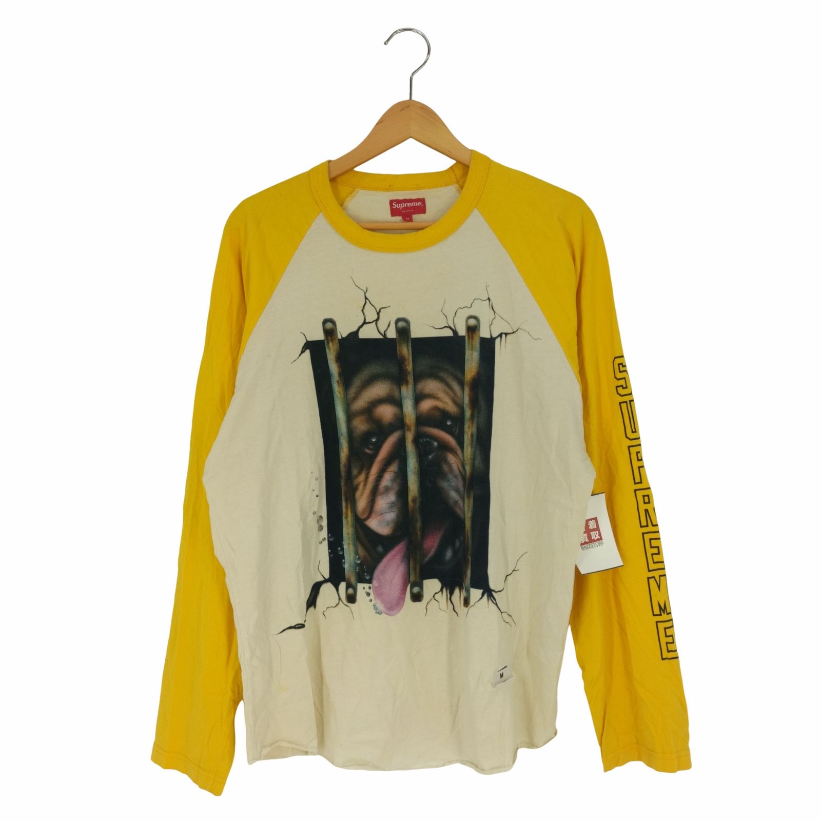 シュプリーム　ドッグラグラン Dog Raglan L/S Top | Supreme 20ss