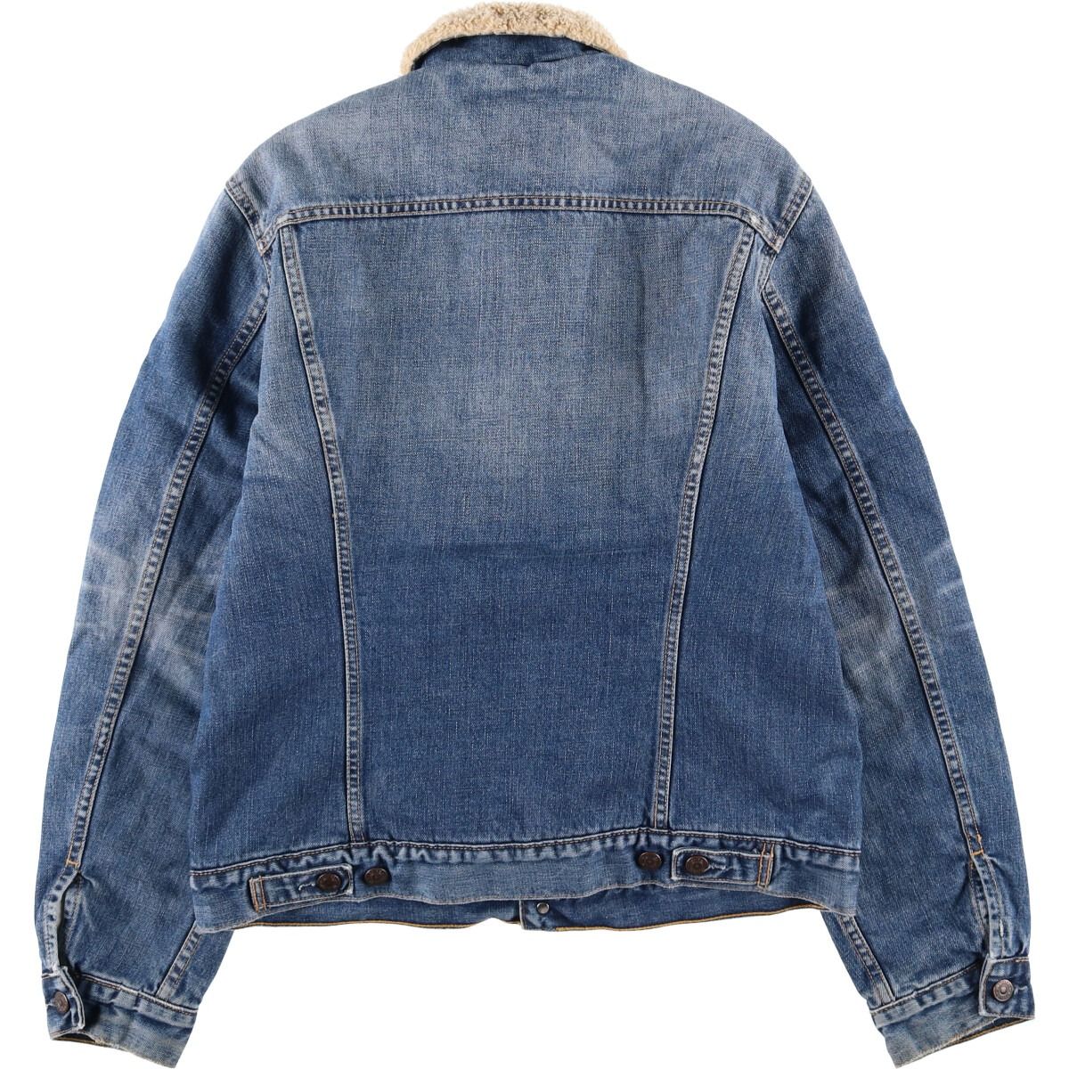 古着 00年代 リーバイス Levi s 71500-0487 ユーロモデル デニムボアジャケット メンズL相当 eaa560937
