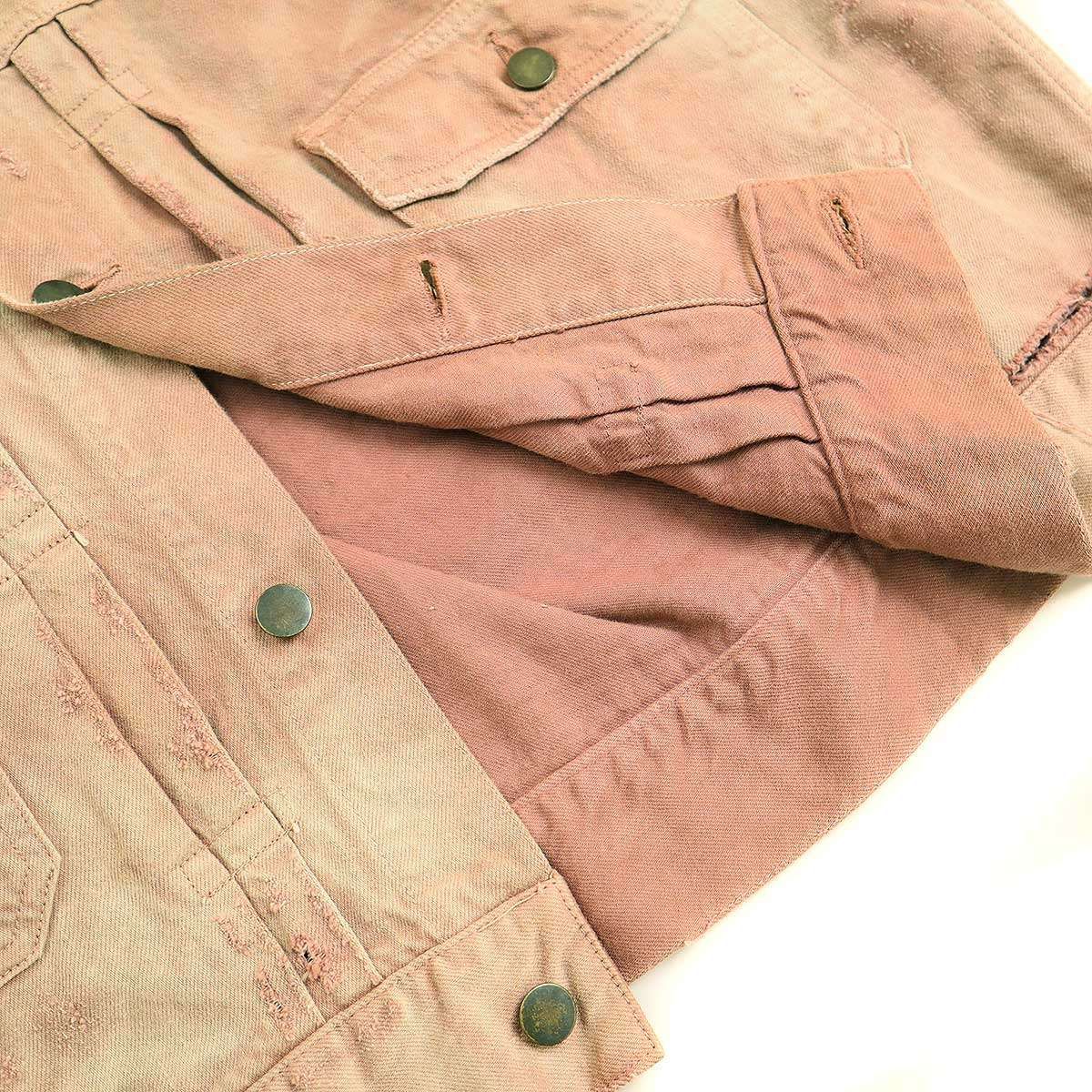 ANCELLM アンセルム 23AW DAMEGE DENIM JACKET type-2 ダメージ加工 