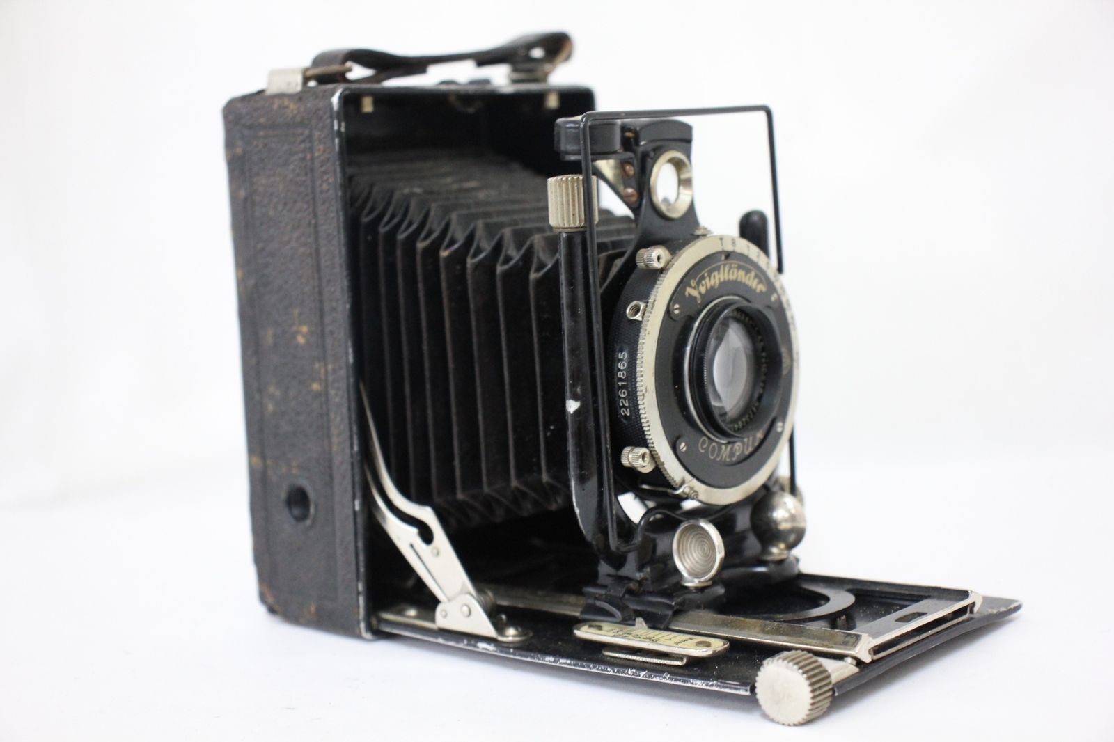 品 フォクトレンダー Voigtlander Anastigmat Skopar 10.5cm F4.5 蛇腹カメラ e2718