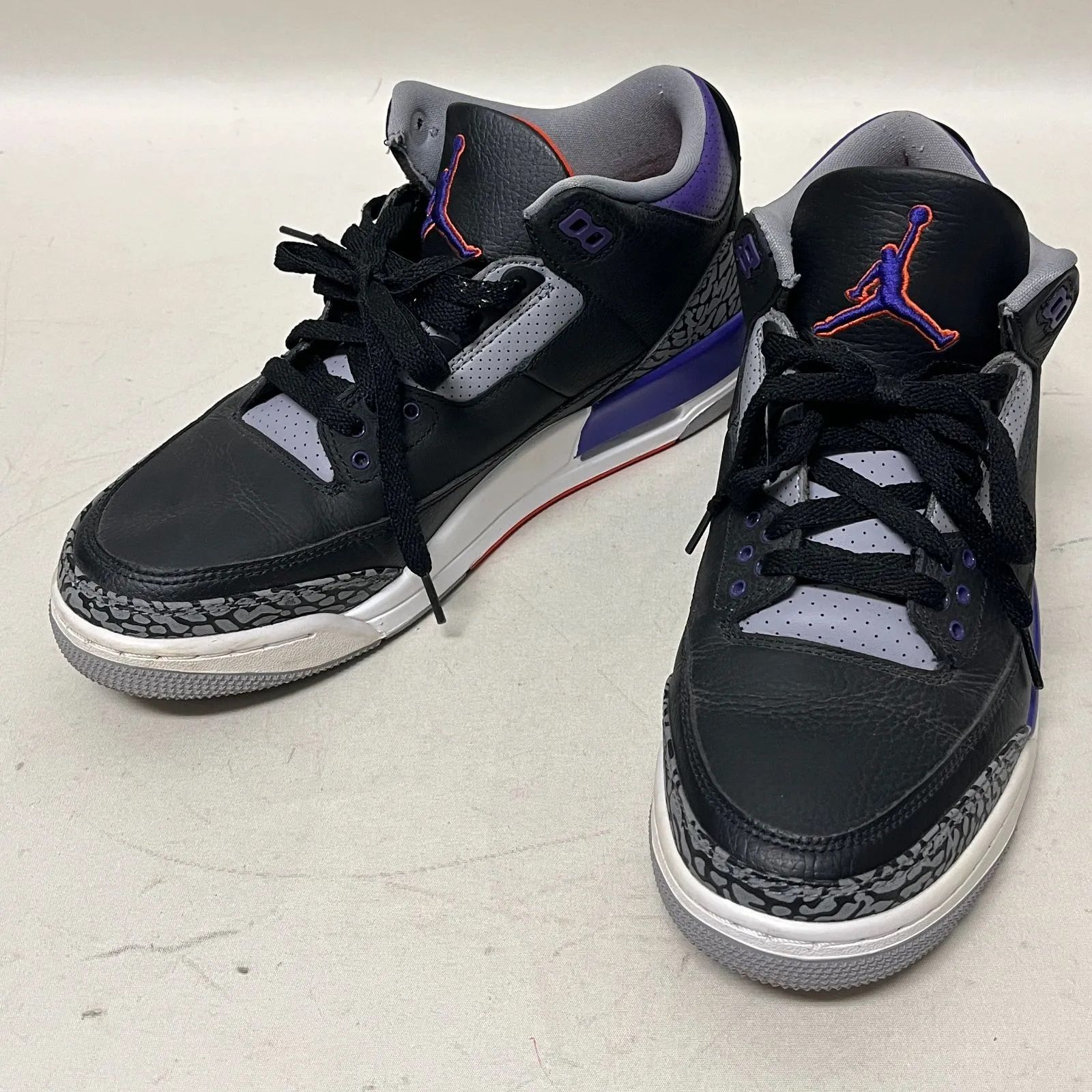 エアジョーダン3 コートパープル スニーカー ブラックパープル 28センチ 楽天市場】NIKE AIR JORDAN 3 RETRO COURT PURPLE black/court purple