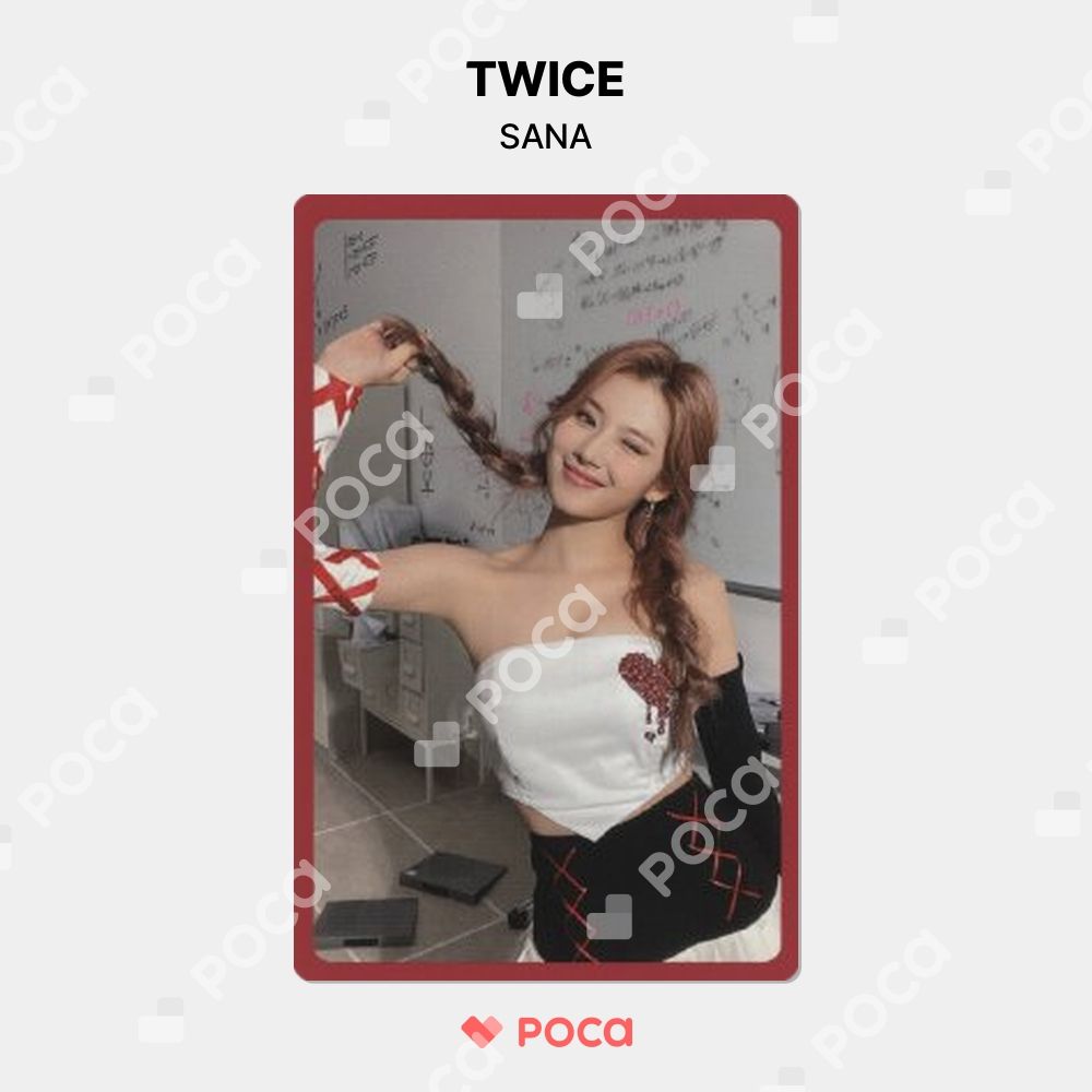 TWICE サナ トレカ Formula of Love: O＋T=＜3 予約販売 公式