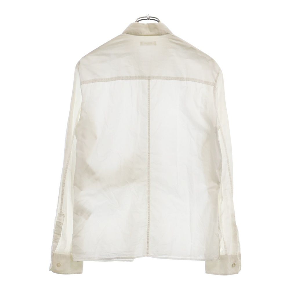 HELMUT HELMUT LANG ホワイト長袖シャツ LANG (ヘルムートラング 