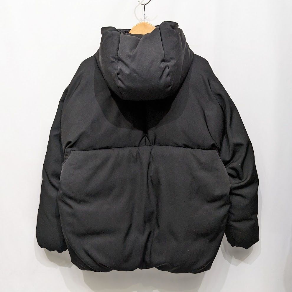 Graphpaper グラフペーパー Zanter for Graphpaper Down Jacket ザンター ダウンジャケット  GM193-20090 ウールギャバジン ブラック