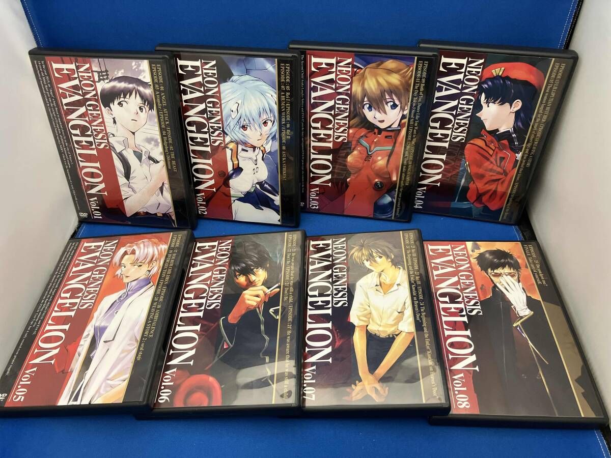 DVD 【※※※】[全8巻セット]NEON GENESIS EVANGELION Vol.1~8 DVD】