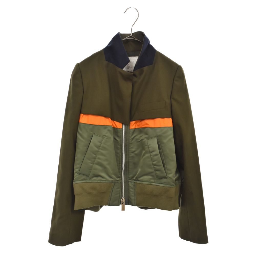 Sacai (サカイ) 22SS Nylon Twill Mix Jacket 22-05954 ナイロンツイル