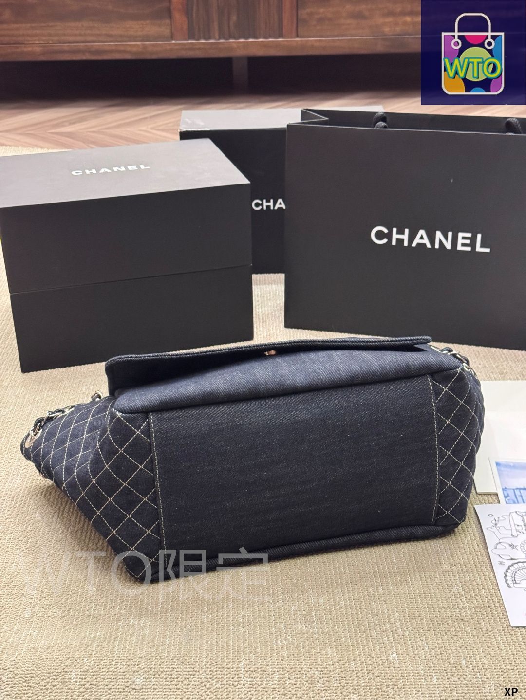 バネルジー様  専用商品です。 今日特価】Vintage CHANEL デニム トートバッグ-WTO輸入3 - メルカリ