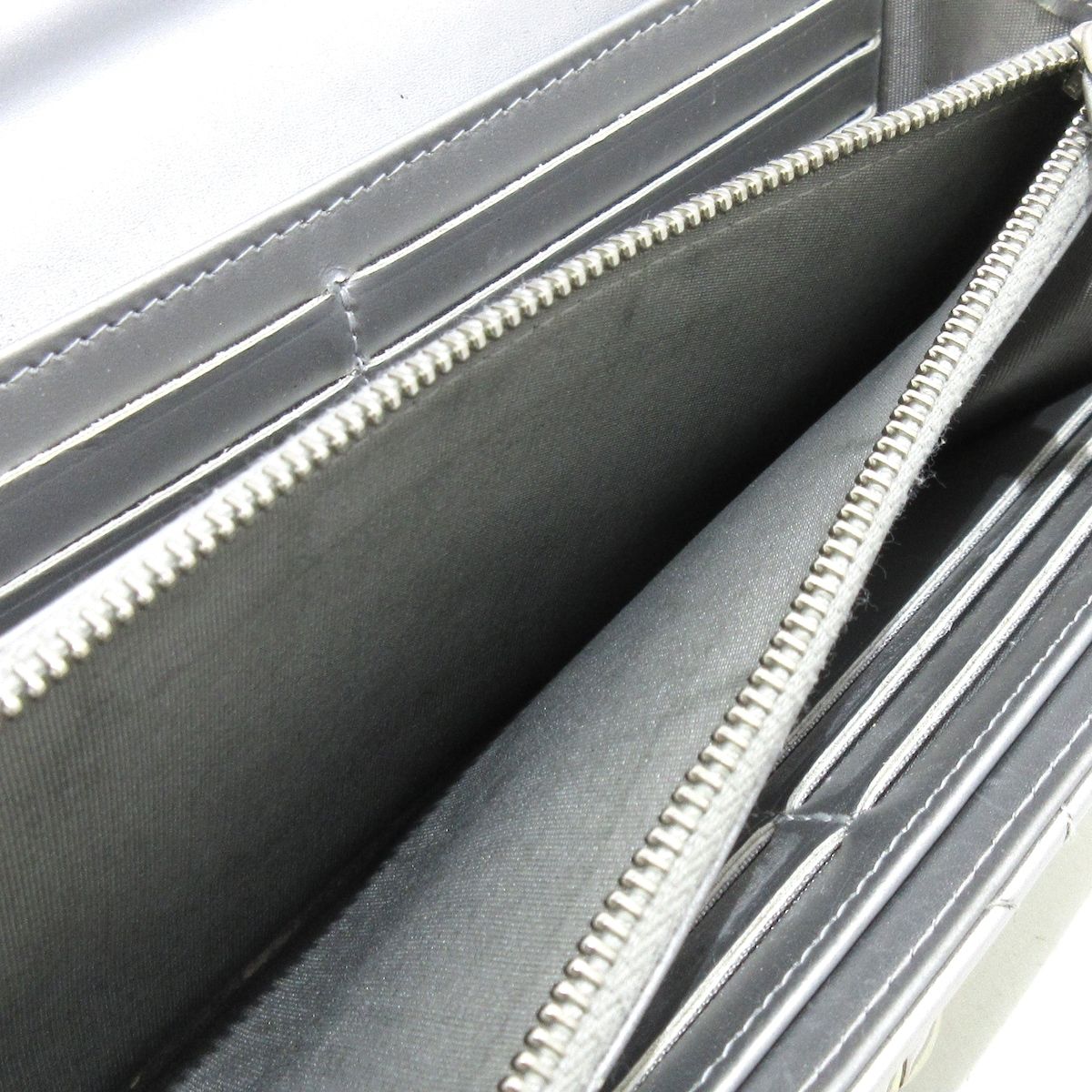 CHANEL(シャネル) 長財布 ココロック/マトラッセ シルバー シルバー  