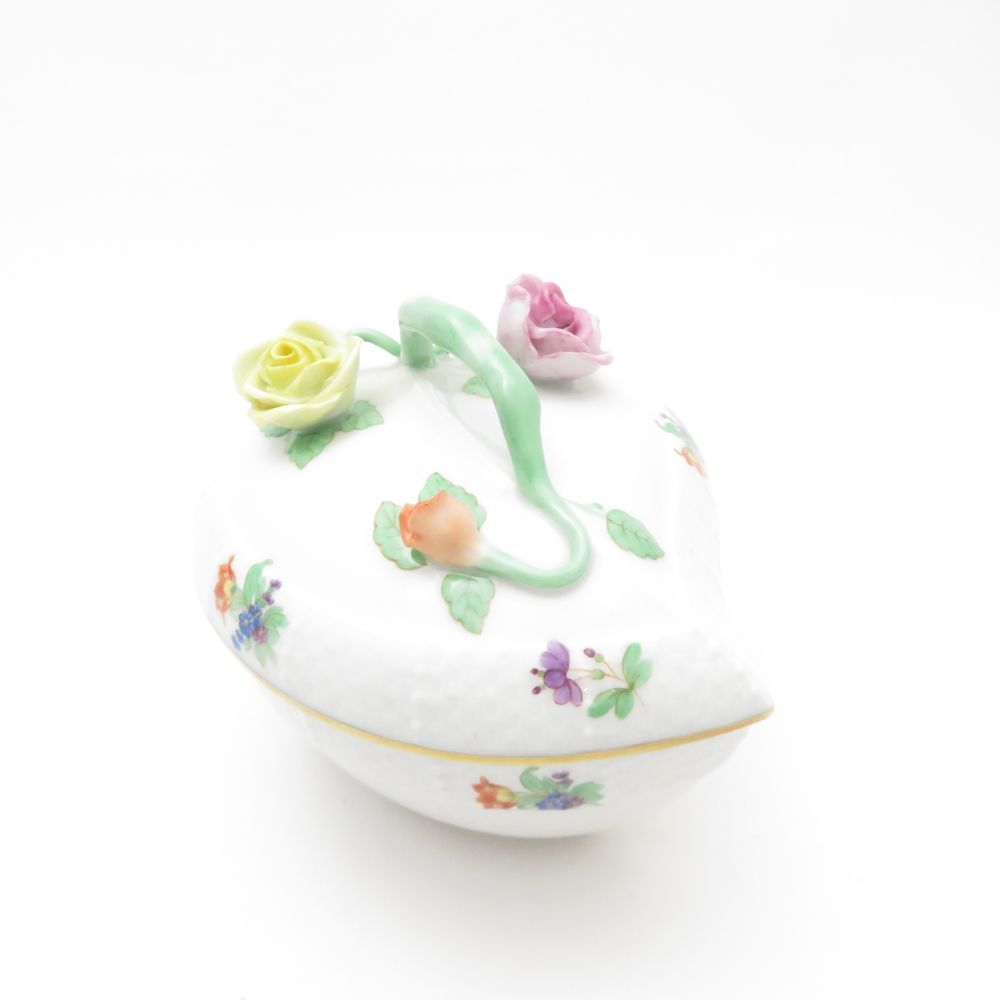 S55 Herend ヘレンド ウィーンのバラ オープンシュガー シュガー入れ