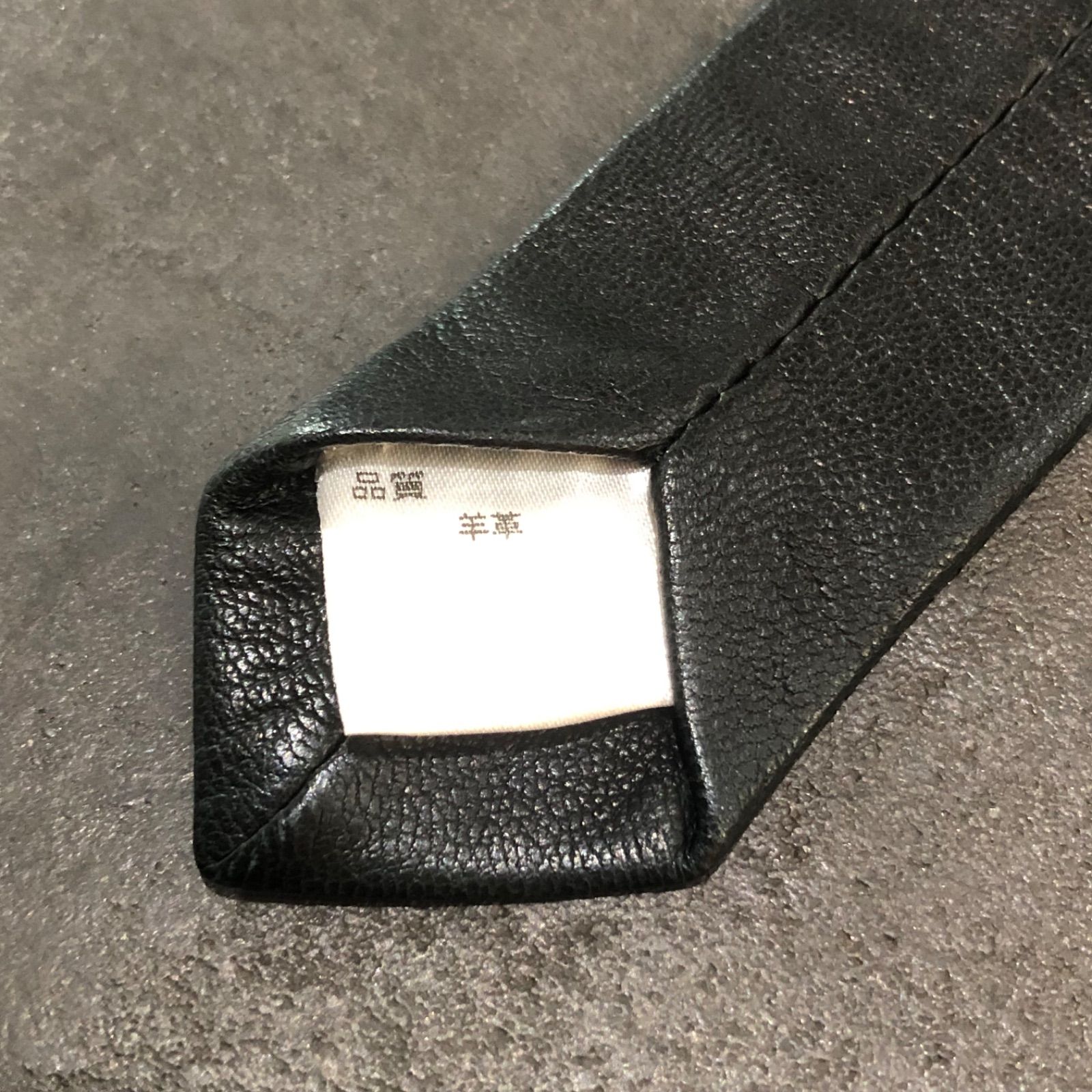 国内正規 Chrome Hearts CHプラス レザーネクタイ クロムハーツ 