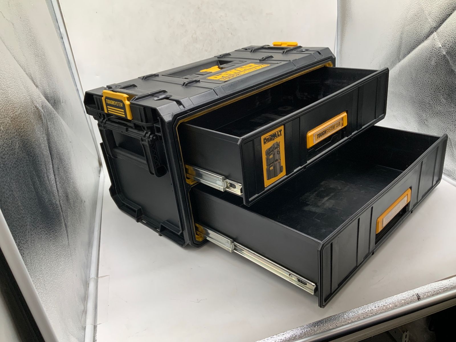 DeWALT|デウォルト 2段引き出しチェストToughSystem|タフシステム2.0