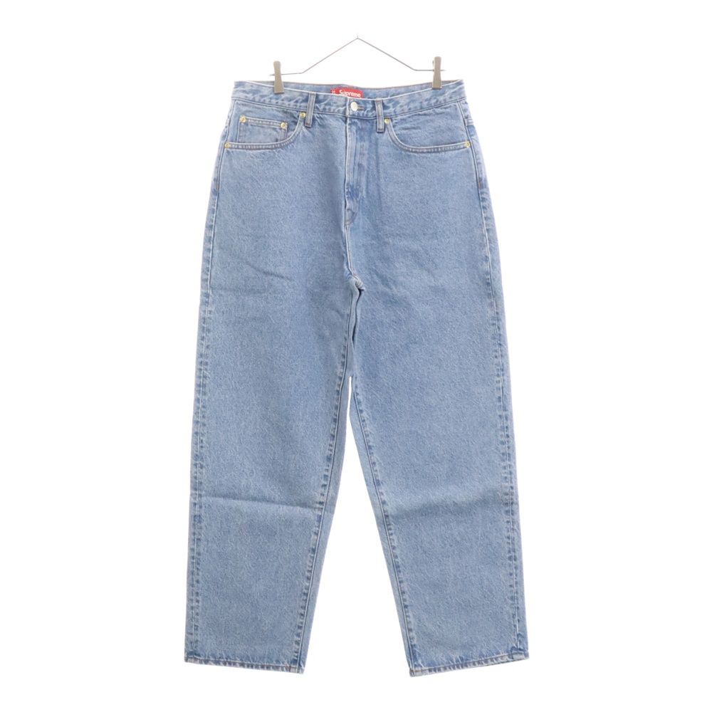 SUPREME (シュプリーム) 22AW Baggy Jean Washed Blue ウォッシュド バギージーンズ デニムパンツ ブルー