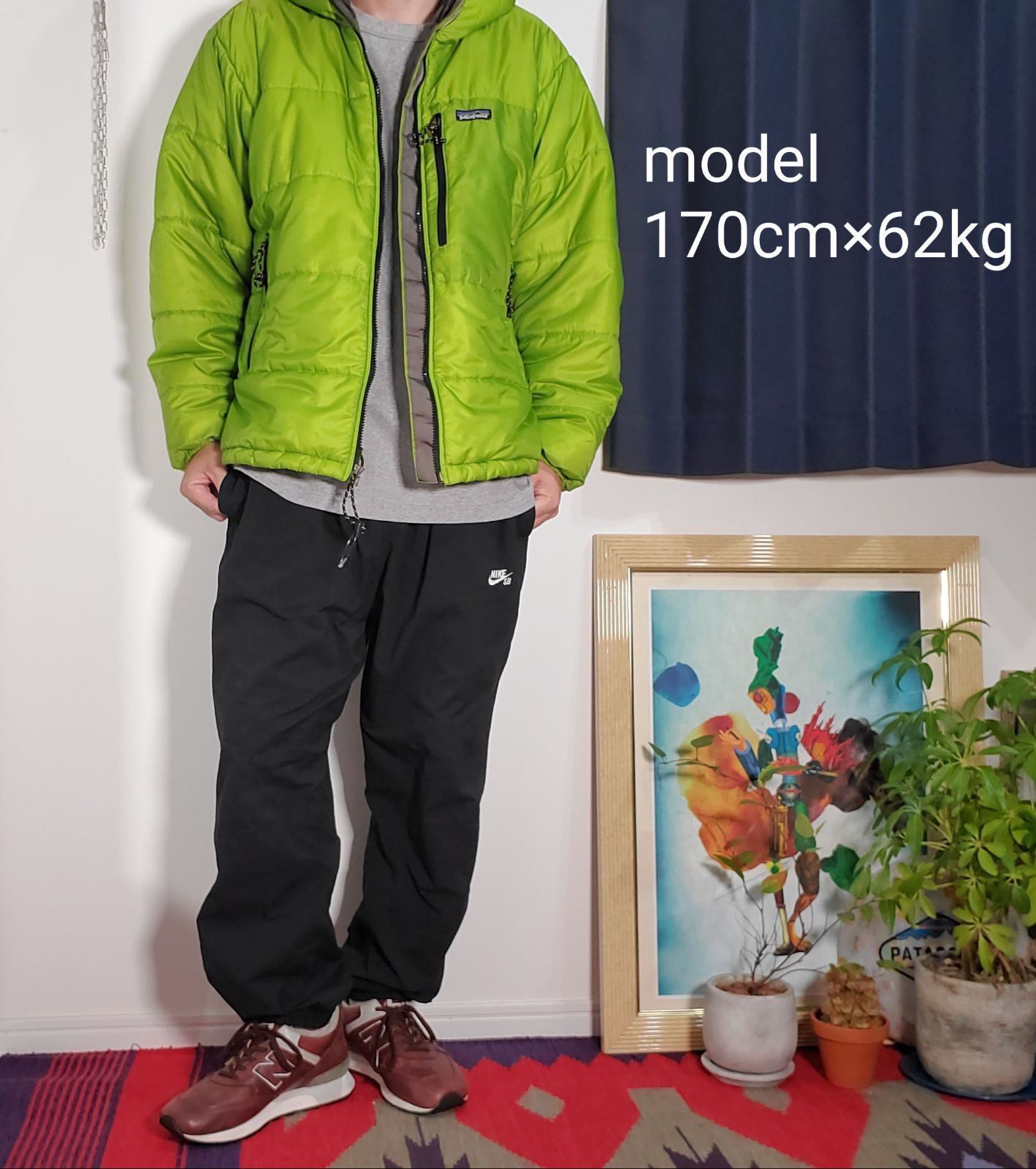 Patagoniaパタゴニア□美品 02年 DAS parka ゲッコーグリーン S 