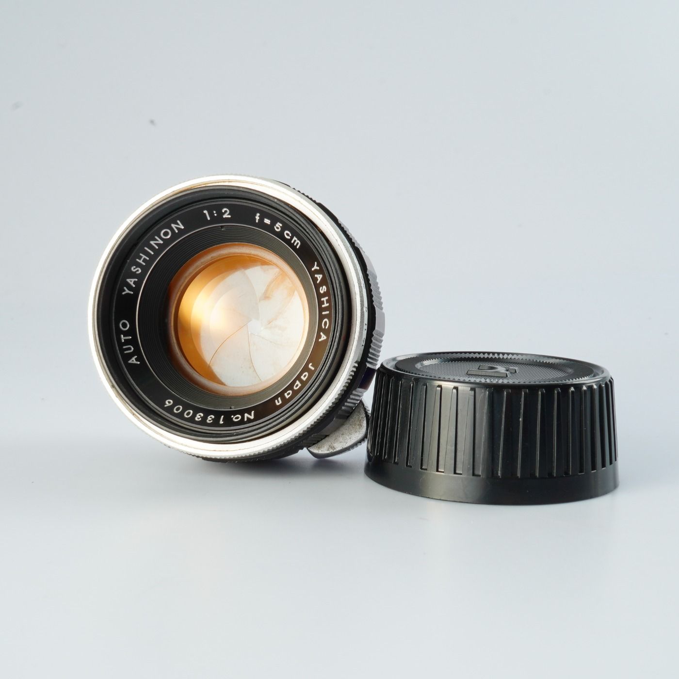 ヤシカカメラレンズ　単焦点　レアなレンズ YASHICA ヤシカ Auto Yashinon 5cm 50mm f/2 (M42用) 単焦点