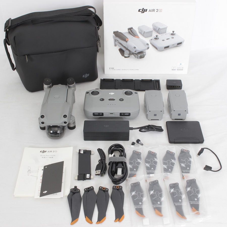 美品】DJI Air 2S Fly More Combo MASCP3 ドローン 空撮カメラ エアー