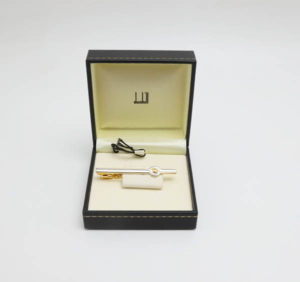 ダンヒル danhill タイピン dロゴ金具 楽天市場】ダンヒル dunhill ネクタイピン ゴールド メッキ ロゴ