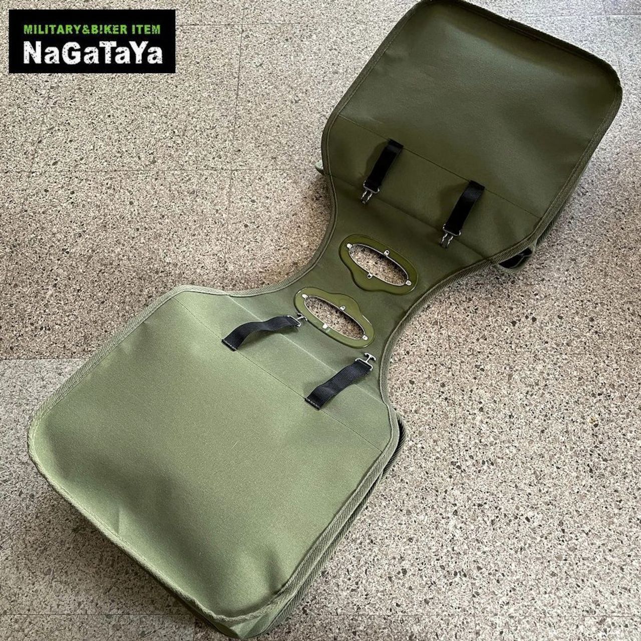 新品 立花 完全復刻 タチバナ チャレンジバッグ US ARMY サドルバッグ