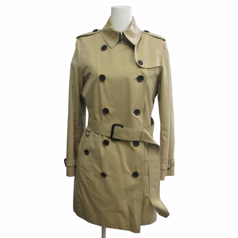 美品】バーバリートレンチコート英国製サイズMライナーハンガー付き