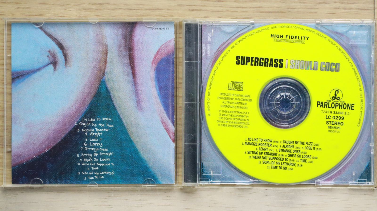 中古CD☆スーパーグラス/Supergrass□ I Should Coco 【724383335022