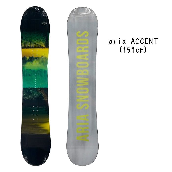 ARIA スノーボード151cm ビンディング付き - スノーボード