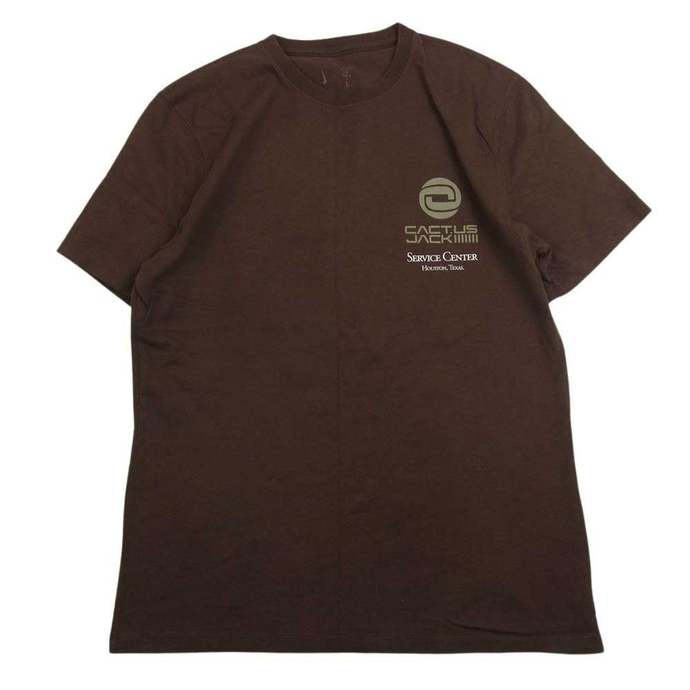 NIKE ナイキ × Travis Scott CACTUSJACK トラヴィススコット カクタスジャック  AS U NRG BH SS TEE CACAO 半袖 プリント Tシャツ ブラウン系 L