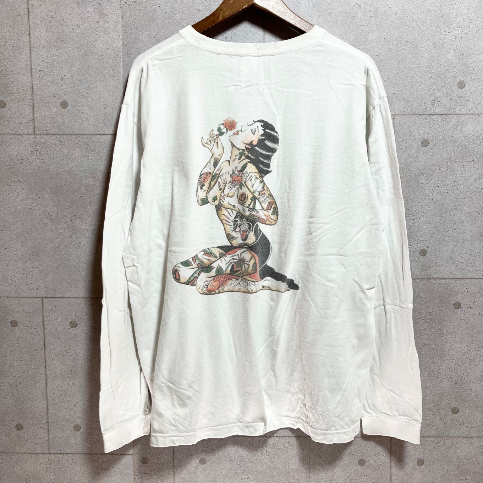 タイガープリントT/虎/トラ/Tシャツ/XL/コットン/BLK HUMAN MADE