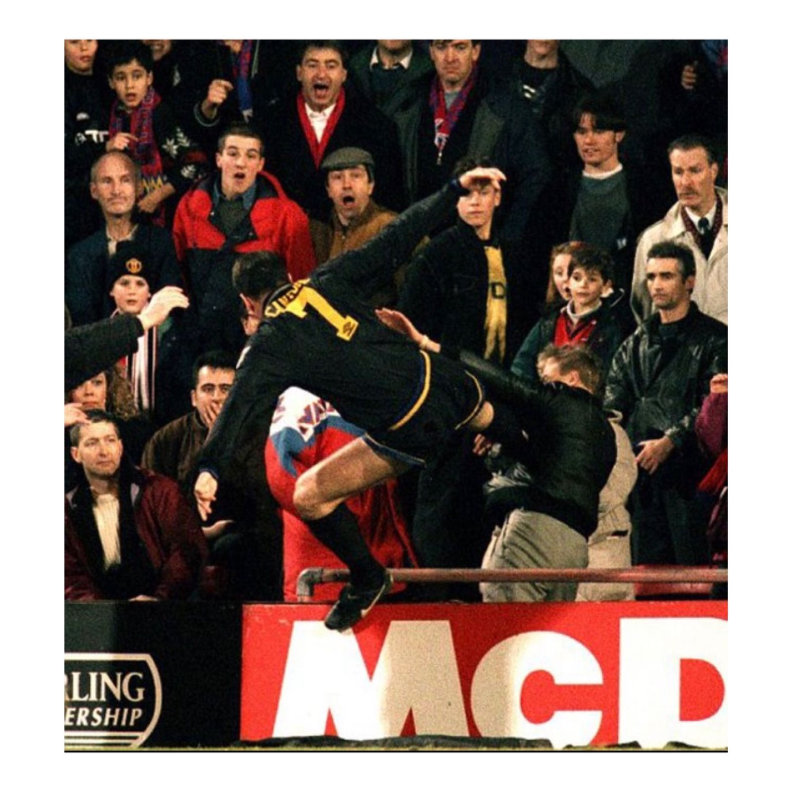 90s NIKE ナイキ 銀タグ ERIC CANTONA エリックカントナ