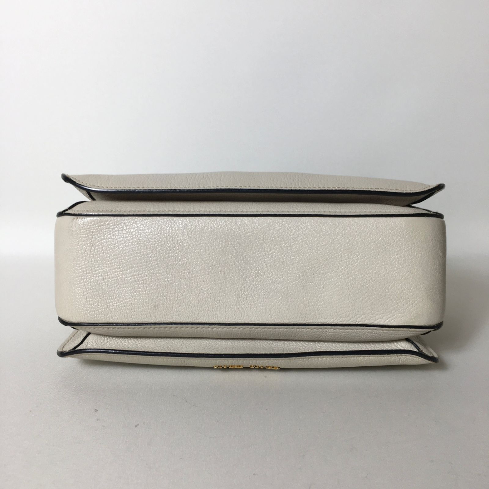 2507-269｜美品｜ミュウミュウ 2WAY ハンドバッグ レザー グレージュ 2507-269｜美品｜ミュウミュウ 2WAY ハンドバッグ レザー