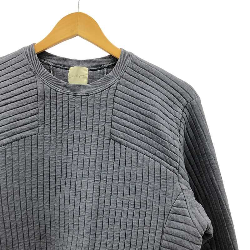 jonnlynx / キルティング ボーダー プルオーバー トップス jonnlynx / ジョンリンクス | Quilt Border Pullover