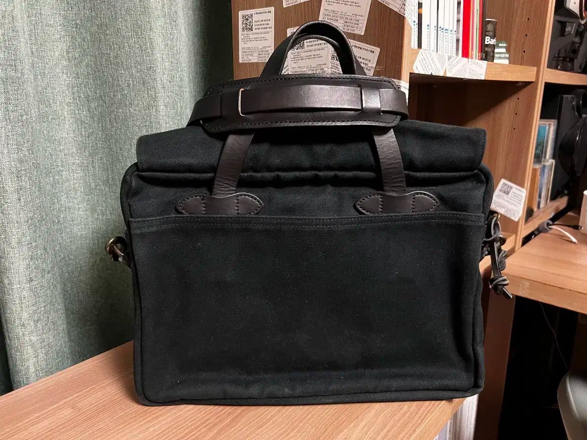 美品 USA製 FILSON ラギッドツイル オイルド 2way ブリーフケース 美品