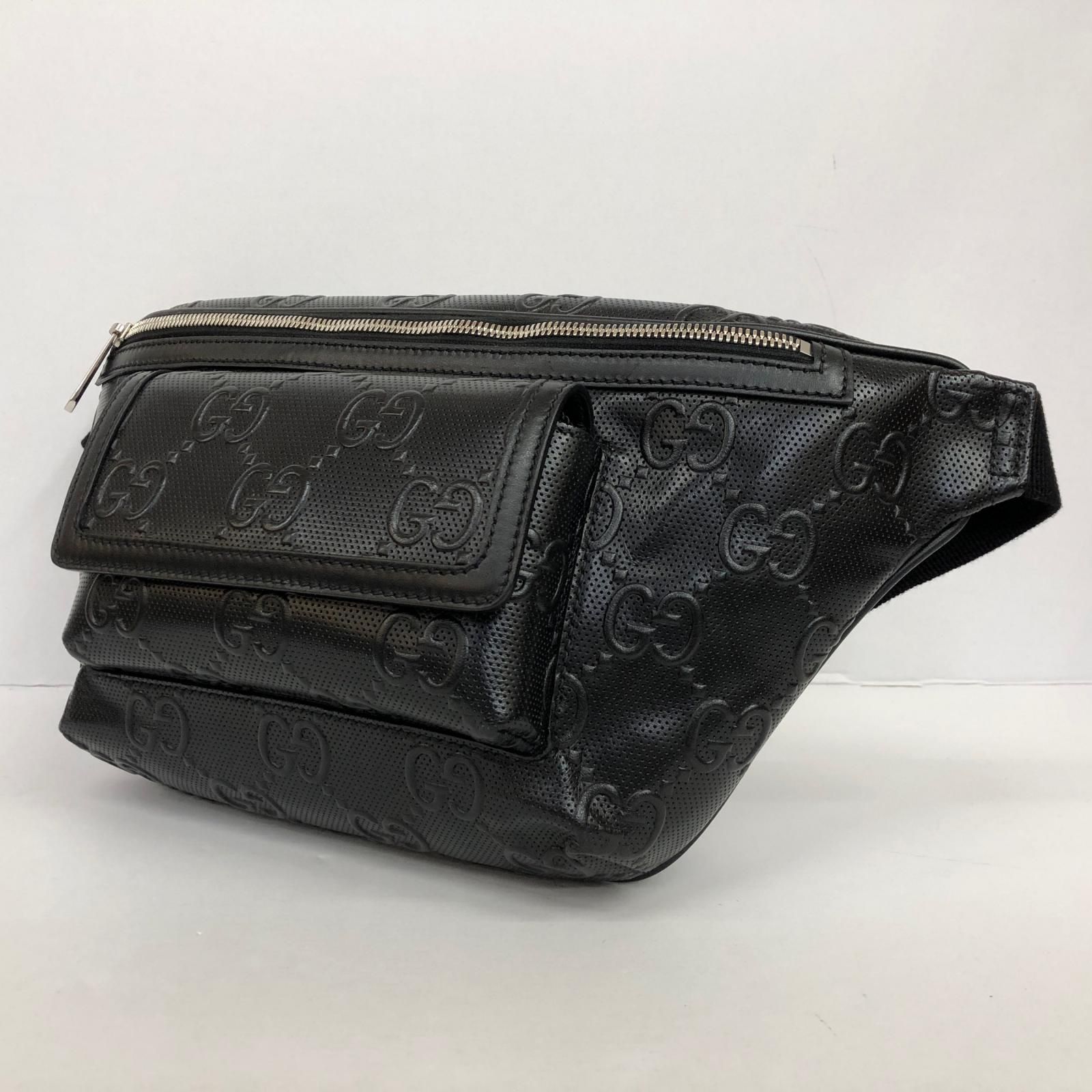 加古川店 GUCCI | グッチ ウエストバッグ 645093 525040 GGエンボス 122