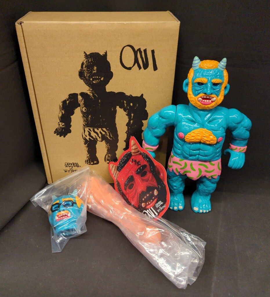 デハラユキノリ TOYTOYTOY 鬼 ソフビ ONI オニ ことでんカラー 2025年