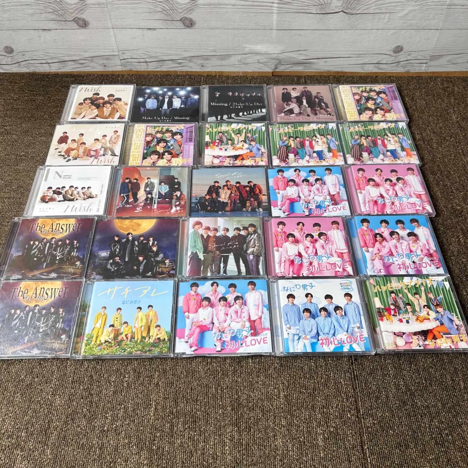 なにわ男子 CDセット CD グッズセット ジャニーズ DVDあり 帯多数あり