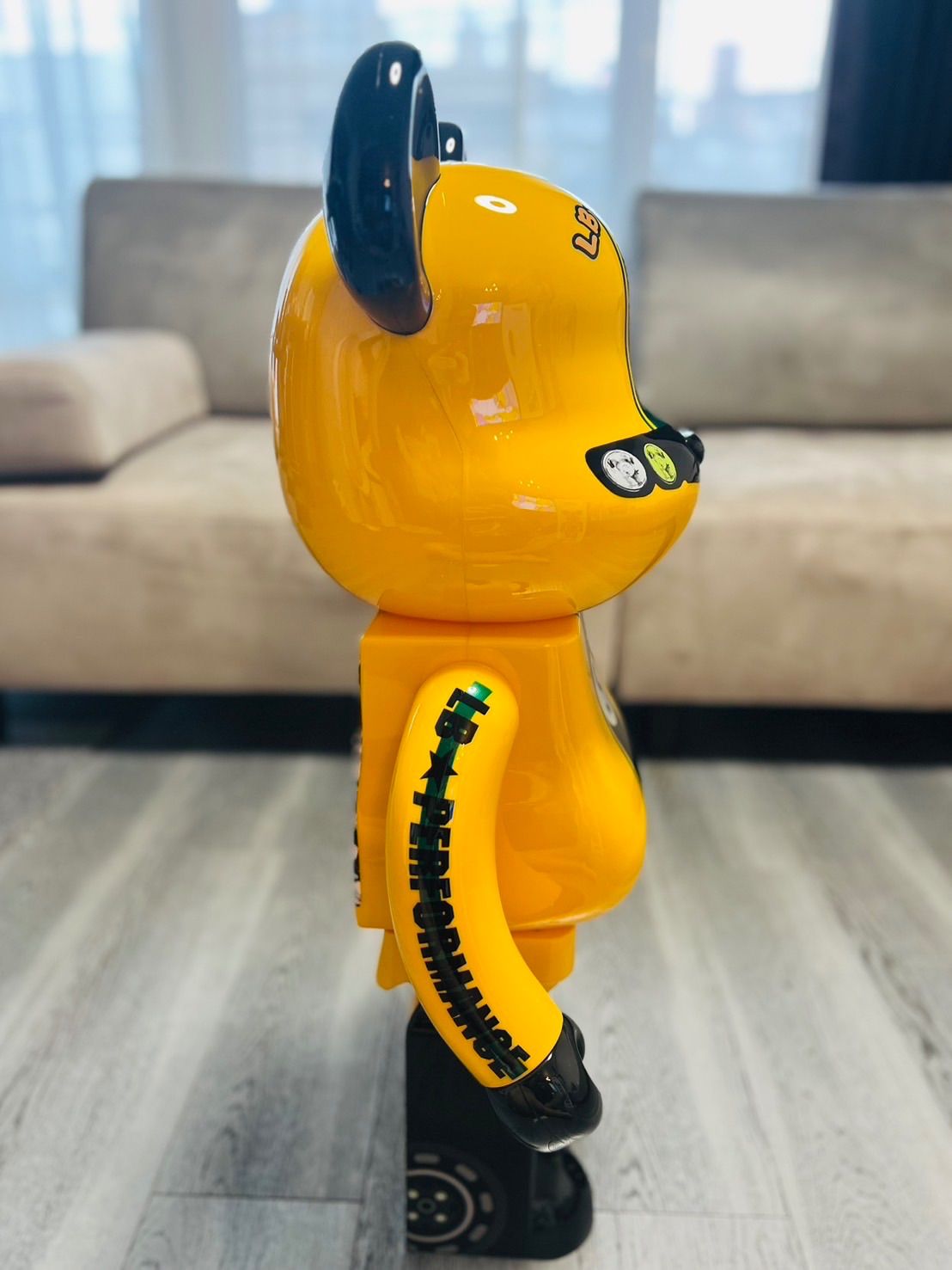 極美品】MEDICOM TOY×LBWK BE@RBRICK リバンナくん 1000% ベアブリック ...