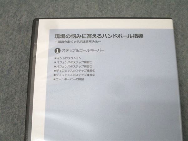 現場の悩みに答えるハンドボール指導1～3 ステップ-ゴールキーパー|パス|シュート