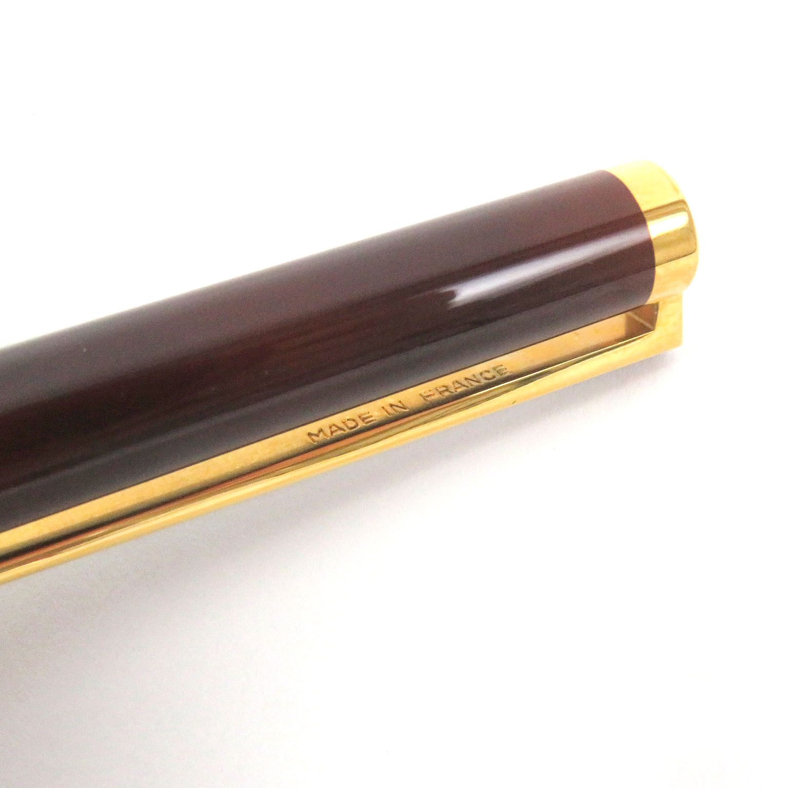 極美品□Dupont デュポン モンパルナス M-2 ツイスト式 マーブル柄