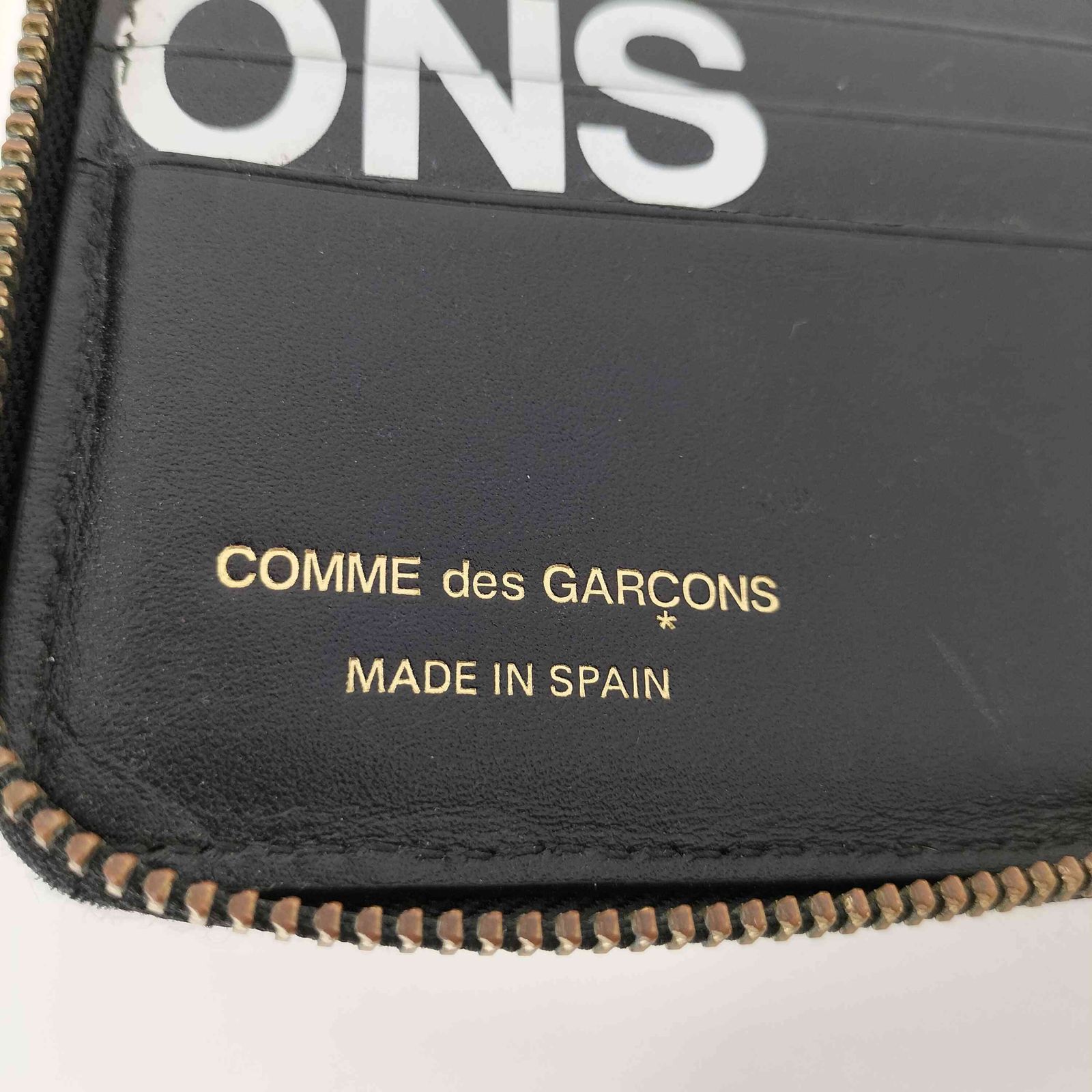 コムデギャルソン COMME des GARCONS  HUGE LOGO 正方形財布 メンズ 表記無 