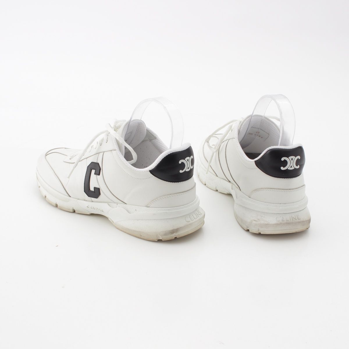 Celine セリーヌ ランナー CR-02 レースアップ ロゴ スニーカー CELINE セリーヌ スニーカー RUNNER CR-02 LOW LACE-UP SNEAKER