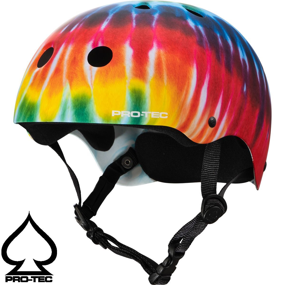 正規輸入品 PRO-TEC CLASSIC SKATE TIE DYE プロテック スケートヘルメット クラシックスケート タイダイ