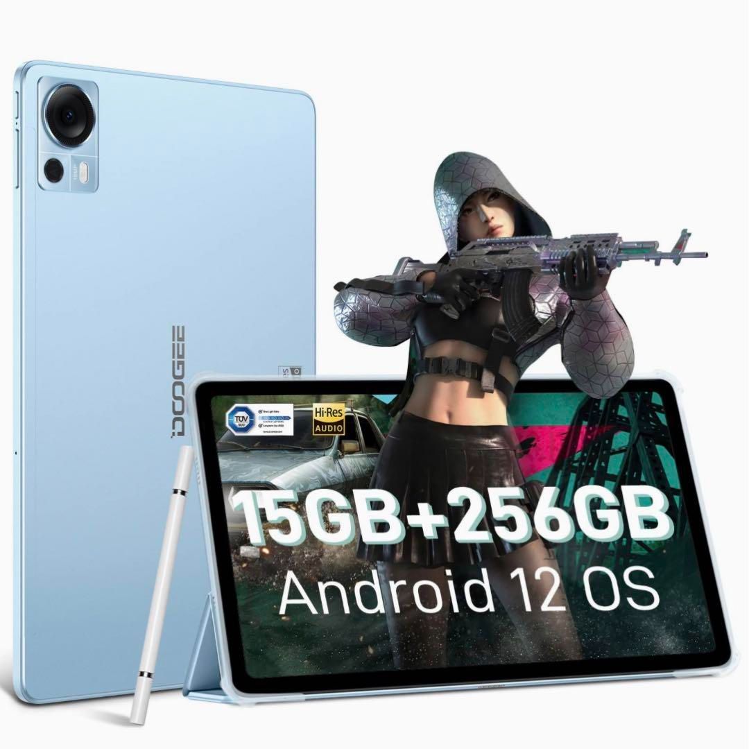 大人気❣️DOOGEE T20 タブレット Android12 15GB 256GB 最大1TB
