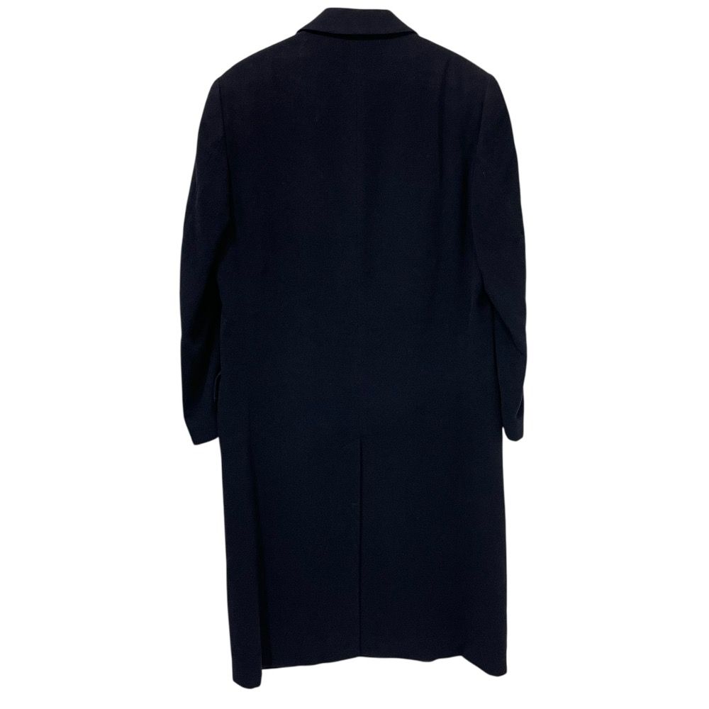 Zegna ゼニア コート 濃紺 Ermenegildo Zegna カシミヤ チェスター