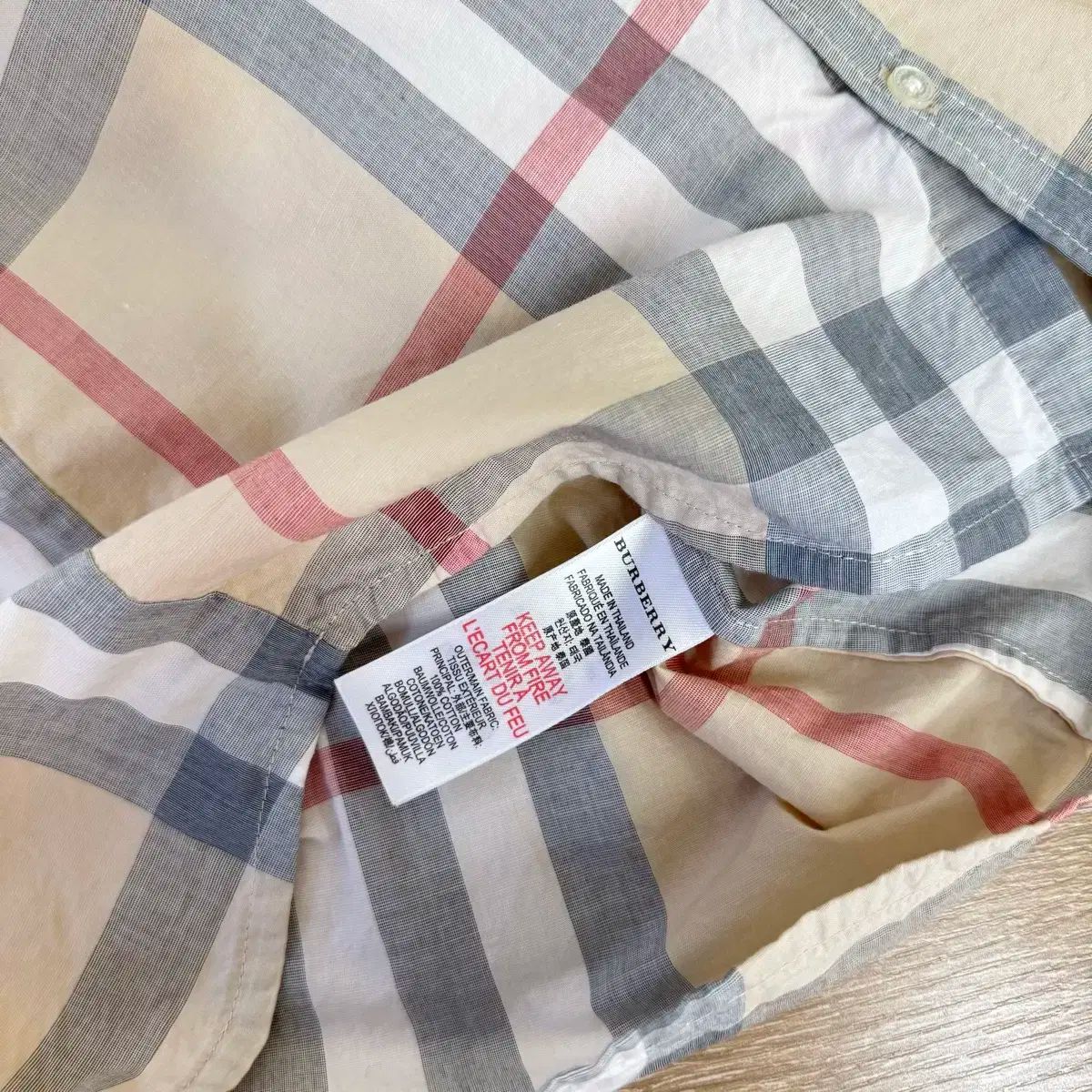 BURBERRY(バーバリー ) 子供 チェック シャツ 24m - メルカリ