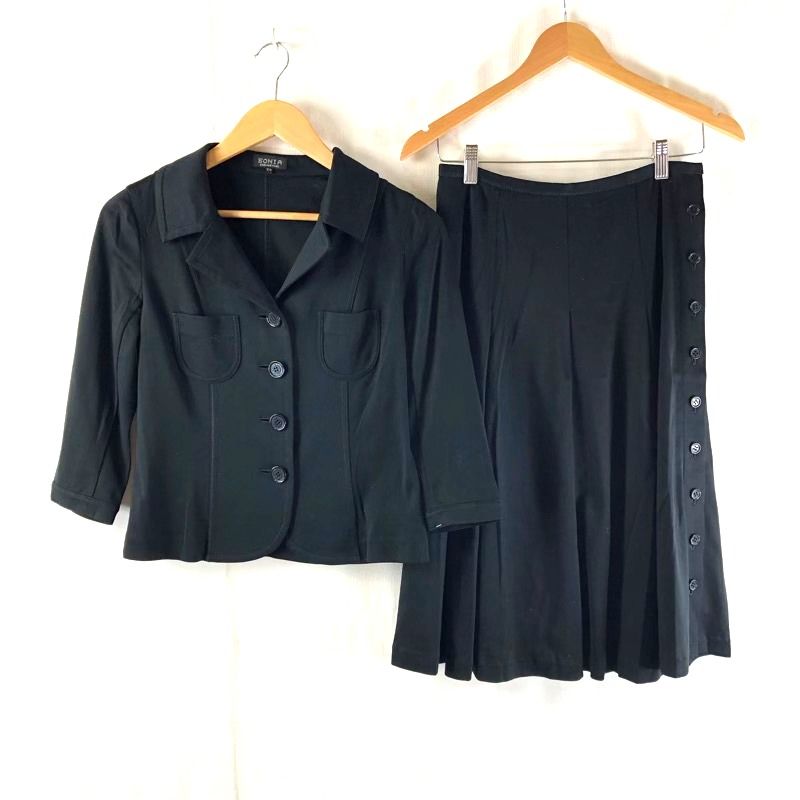 SONIARYKIEL ジャケットスカートセット ソニアリキエル SONIA RYKIEL セットアップ ジャケット フレア
