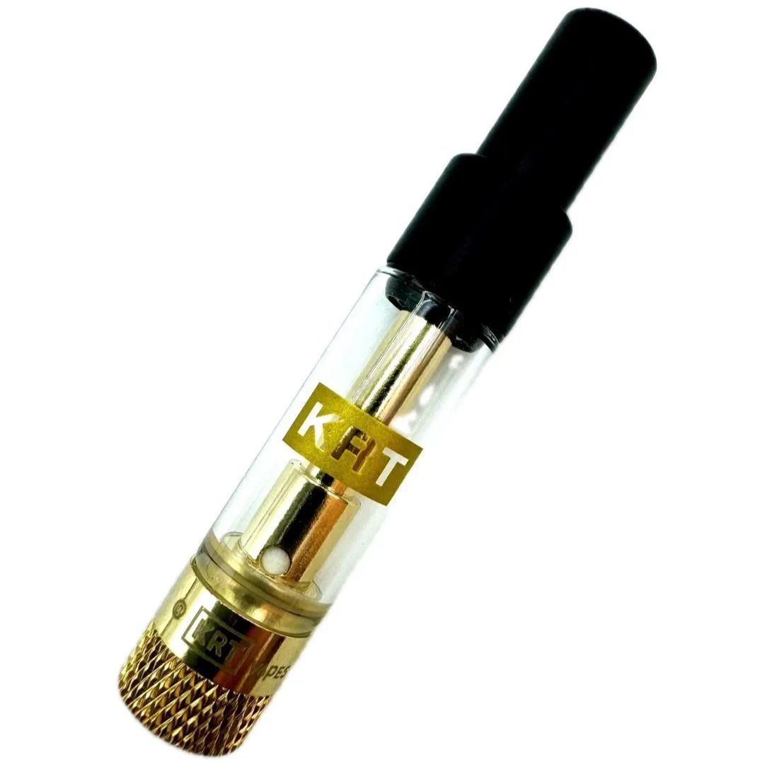 100本 0.8ml KRT 黒丸口金 アトマイザー カートリッジCBDリキッド - メルカリ