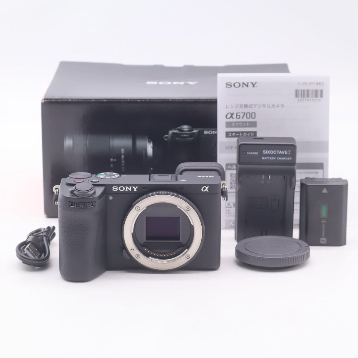 SONY ソニー APS-C ミラーレス一眼カメラ α6700 ボディ ブラック ILCE 